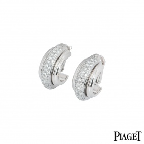 Piaget White Gold Diamond Possession Earrings Piaget White Gold Diamond Possession Earrings